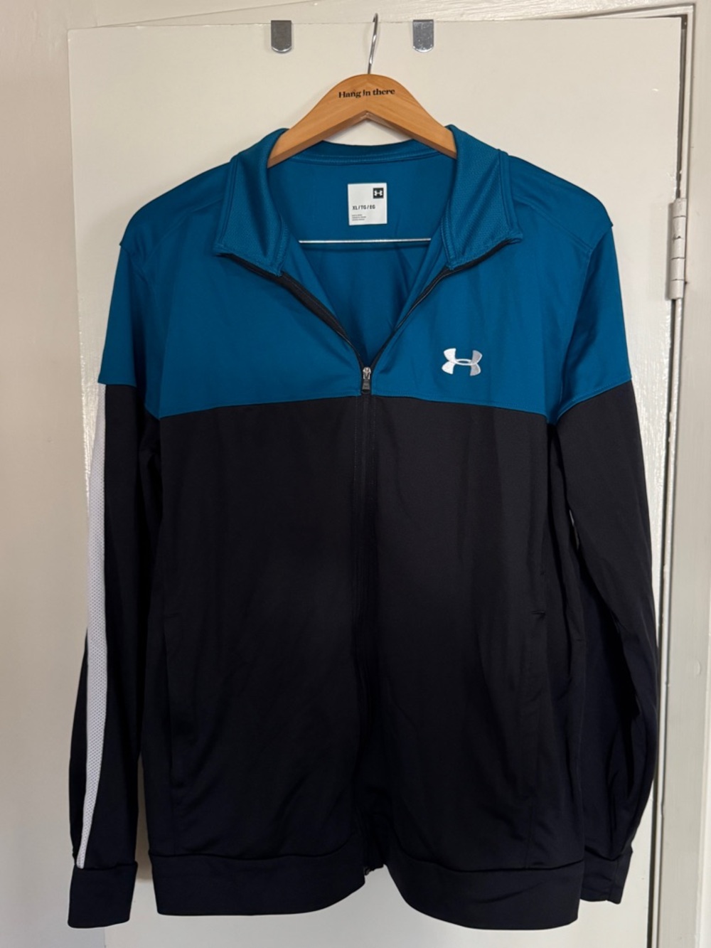 Under Armor Men’s Teal and Black Full-Zip Performance Jacket